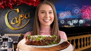 We Tried Capa a Michelin-Starred Rooftop Steakhouse in Disney World