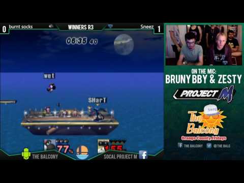 PM @ the Balcony 51 - Winners R3 ft. burnt socks (Yoshi) VS Sneez (R.O.B.)