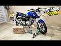 COMO DEIXAR SUA MOTO CHAVE GASTANDO POUCO 160 FAN AZUL