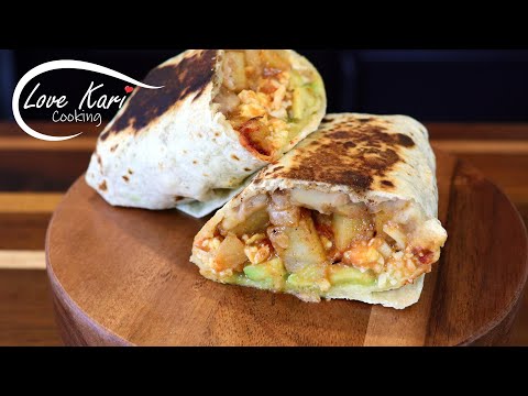 The Perfect Breakfast Burrito with Eggs Recipe Huevos En Salsa Ranchera
