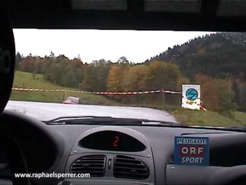 Raphael Sperrer / Per Carlsson, Peugeot 206 WRC, Steiermark Rallye 2002, SP Weng | © www.riedlfilm.com
