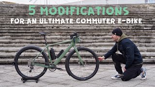 ULTIMATE commuter E-Bike: ORBEA VIBE (fully modified)
