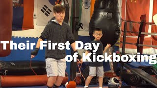 Just a Daily Vlog, Kid's First Day at Kickboxing