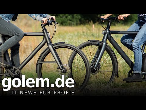 Cowboy 3 versus Vanmoof S3 - Test der Purismus-Pedelecs