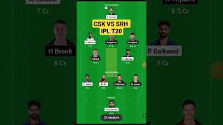 csk vs srh dream11,che vs srh dream11 team prediction, chennai super kings vs sunrisers hyderabad,