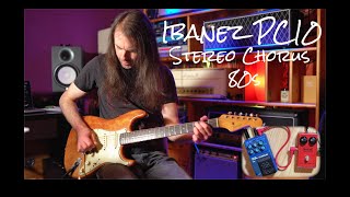 Video thumbnail for Ibanez PC10 Prime Dual Chorus ((STEREO)) by Manuel Bastian