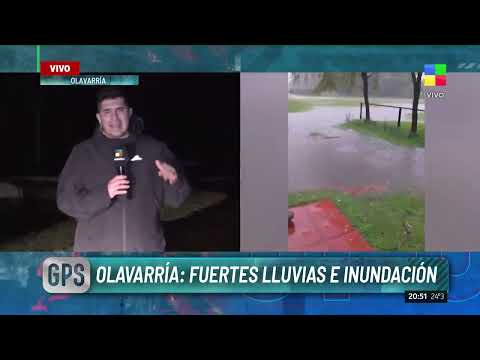 Olavarría: Fuertes lluvias e inundación | #GPS