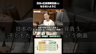 少子化対策と外国人 / 参政党：中田優子