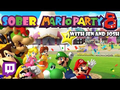 SGB Stream: Sober Mario Party 8 (with Jen and Josh)