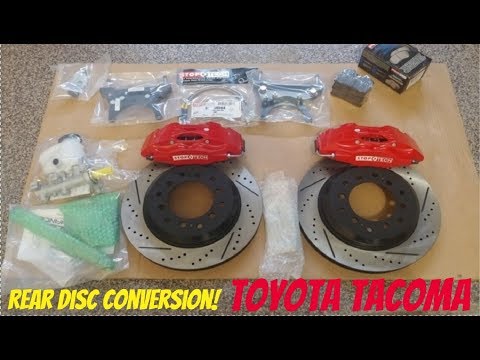 Toyota Tacoma Rear Disc Brake Conversion Unbox (Part 1)