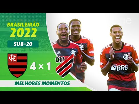 Gols e lances de Flamengo x Athletico Paranaense