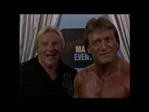 Paul Orndorff Hulk Hogan Bobby Heenan Adrian Adonis Junkyard Dog - SNME Intro - 1/3/1987