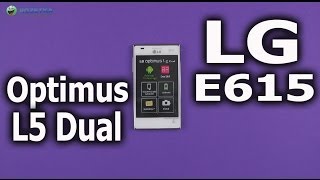 LG E615 Optimus L5 Dual (Black) - відео 2