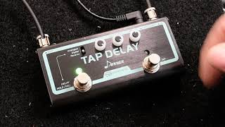 Video thumbnail for Donner Tap Delay great budget delay pedal! by Pedals and Stufff