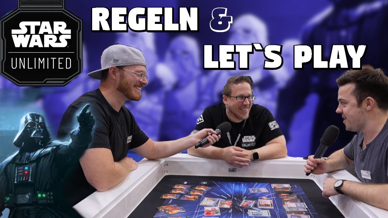 STAR WARS Unlimited ⭐ Preview & Let`s Play (GER / ENG)