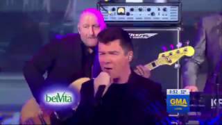 Rick Astley - Together Forever   (Live on GMA 2017)