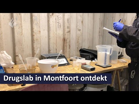 Politie Landelijke Eenheid - Verborgen crystal meth-lab in Montfoort ontmanteld