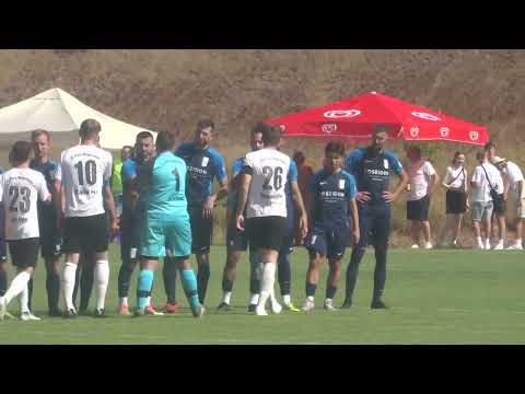 Einlaufen der Mannschaften, VfL Gerstetten - 1.FC Stern Mögglingen am 18.06.2023