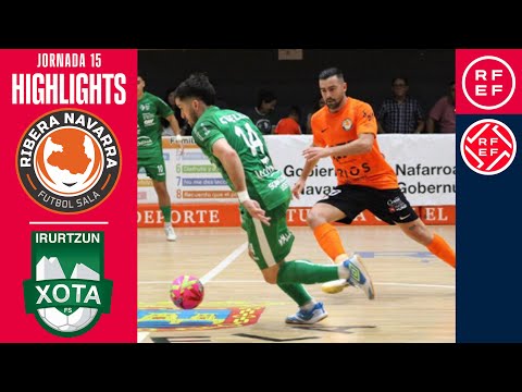 Resumen #PrimeraDivisiónFS | ATP Iluminación Ribera Navarra 2-3 CA Osasuna Magna | Jornada 15