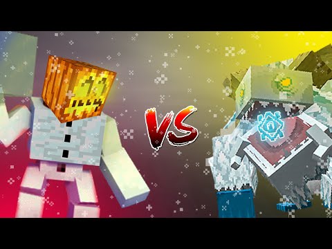 Mutant Snow Golem vs Mowzie's Mobs in Minecraft
