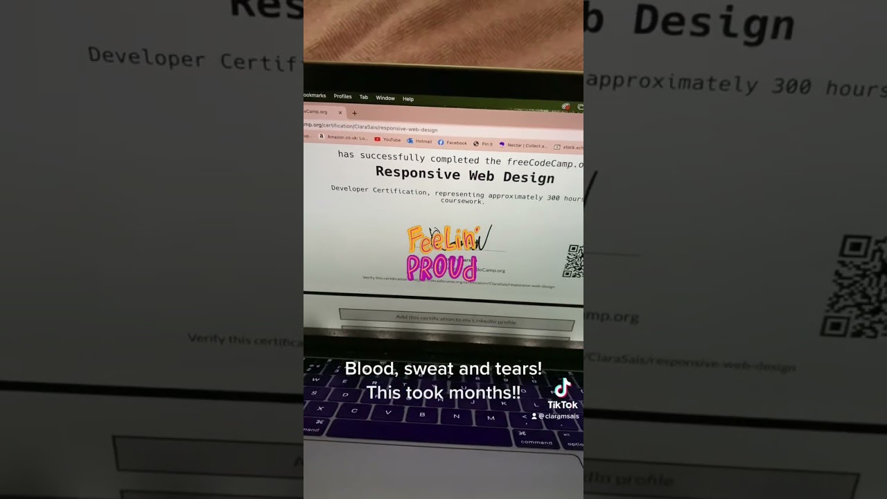 Finally achieved my Responsive Web Design certificate!
