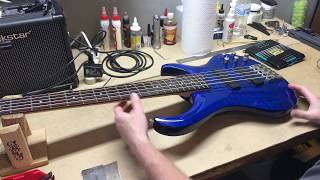 Video thumbnail for Ibanez BTB 405 QM Bass - Setup and Other Issues by jimhollis41