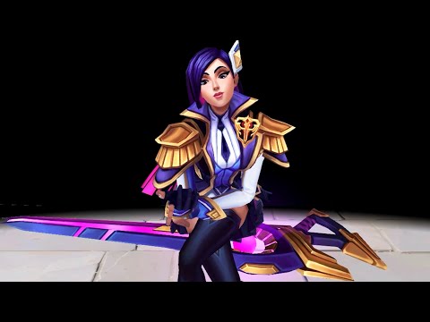Battle Academia Caitlyn Skin - Detailed Spotlight