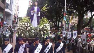 preview picture of video 'PROCESIÓN DE DOMINGO DE RAMOS-SEMANA SANTA EN PEREIRA 2015'