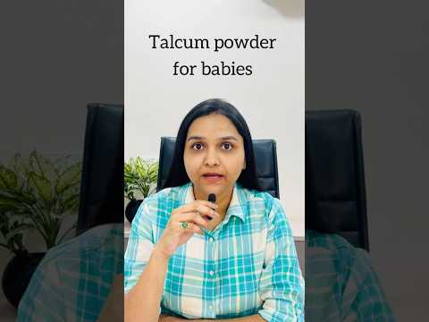 Talcum powder in babies