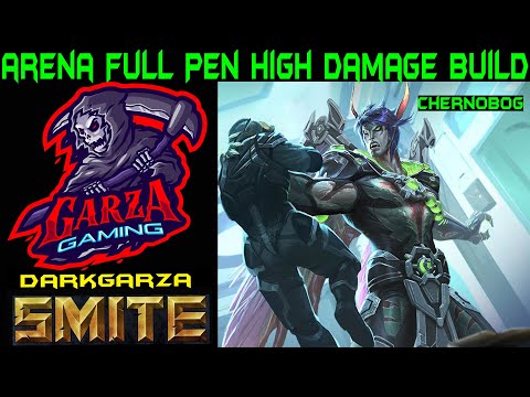 Awesome Smite Arena Chernobog Full Pen & High Damage Build |  Smite Arena Newbie Friendly GOD