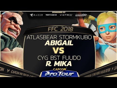 AtlasBear StormKubo (Abigail) vs CYG BST Fuudo (R. Mika) - FFC 2018 Top 8 - CPT 2018