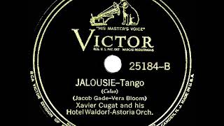 Music video thumbnail preview for 1935 version: Xavier Cugat - Jalousie (Jealousy) by Xavier Cugat and His Orchestra