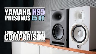 Video thumbnail for New PreSonus E5 XT and Yamaha HS5 could not sound any more different! SOUND AND RESPONSE COMPARISON by DSAUDIO.review