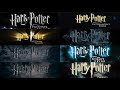 Harry Potter Movies Title Cards From Trailers 2001 2011