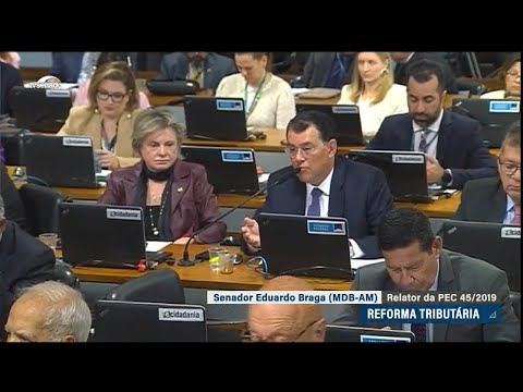 Eduardo Braga é nomeado relator da reforma tributária