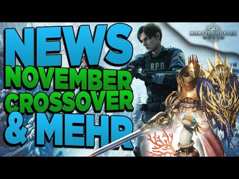 Das beste im November - Neue legendäre Waffe, Crossover & mehr  - Monster Hunter World Iceborne News