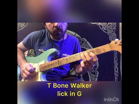 Classic T-Bone Walker Blues Guitar Lick - Thomason Music