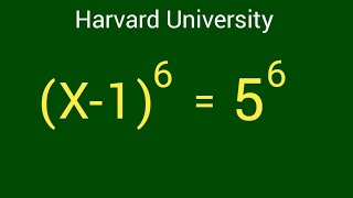Nice  Mathematics Olympiad | USA | solve for 'X'