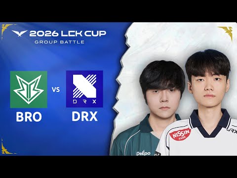 NURNOCH BO5 in der LCK SUPER WEEK! | GAME 1 - BRO vs DRX | LCK 2026 Split 1