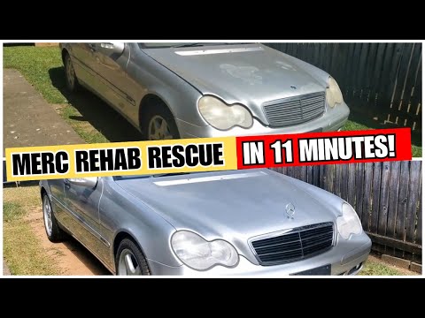 W203 Mercedes C200K [11-MINUTEN-BAU!] Zusammenfassung der gesamten Serie. GÜNSTIGES (600 $) PROJE...