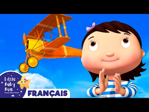 Les Avions Colorés | Comptines et Chansons pour Bébés | Little Baby Bum en Français