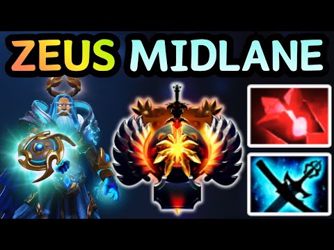 🔥 NEW PATCH 7.40b ZEUS MID GLOBAL DAMAGE META | DOTA 2 GAMEPLAY 🔥