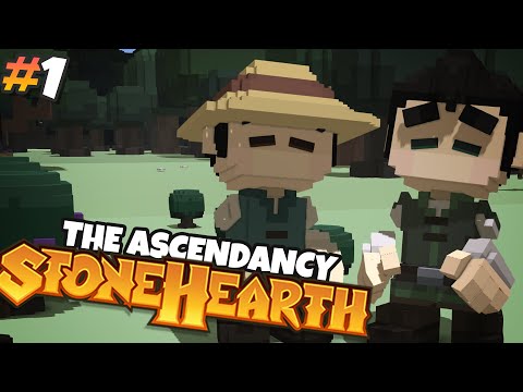 Stonehearth ACE Gameplay - Starting a New Adventure - Ep 1