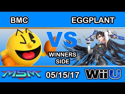 MSM 97 - Eggplant (Pac-Man) Vs. BMC (Bayonetta) Winners Side - Smash Wii U