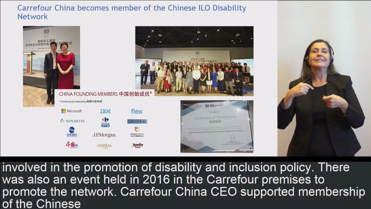 ILO Global Business and Disability Network's 5th global conference (afternoon sessions), 22 Oct 2018