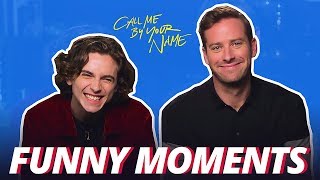Call Me by Your Name Bloopers Funny Moments - Armi