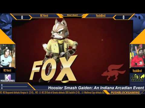 HSGPQ [Wii U] - RC Vorst (Fox) vs YoshiBro1 (Yoshi) - Winner's Round 2