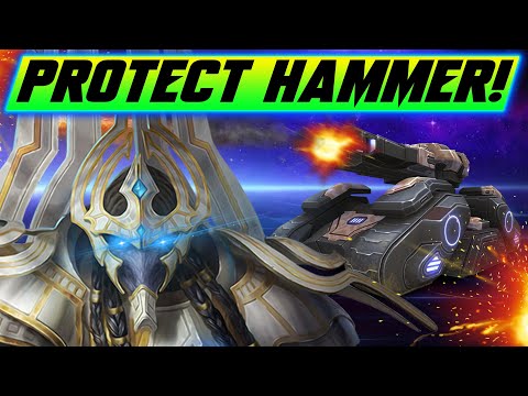 We must protect this SGT.HAMMER AT ALL COST! | Artanis | Grubby - HotS