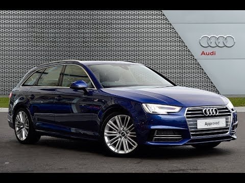 AUDI A4 TDI S LINE BLUE 2017