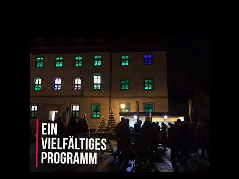 Das Burgebracher Adventsfenster